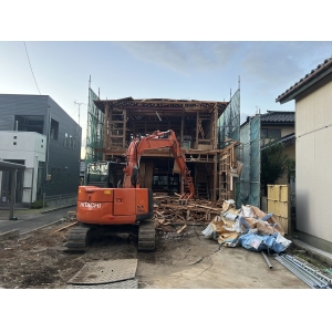 2024年8月に木造解体工事